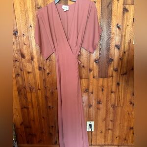 Chic Mauve Maxi Dress Size Small - Never worn